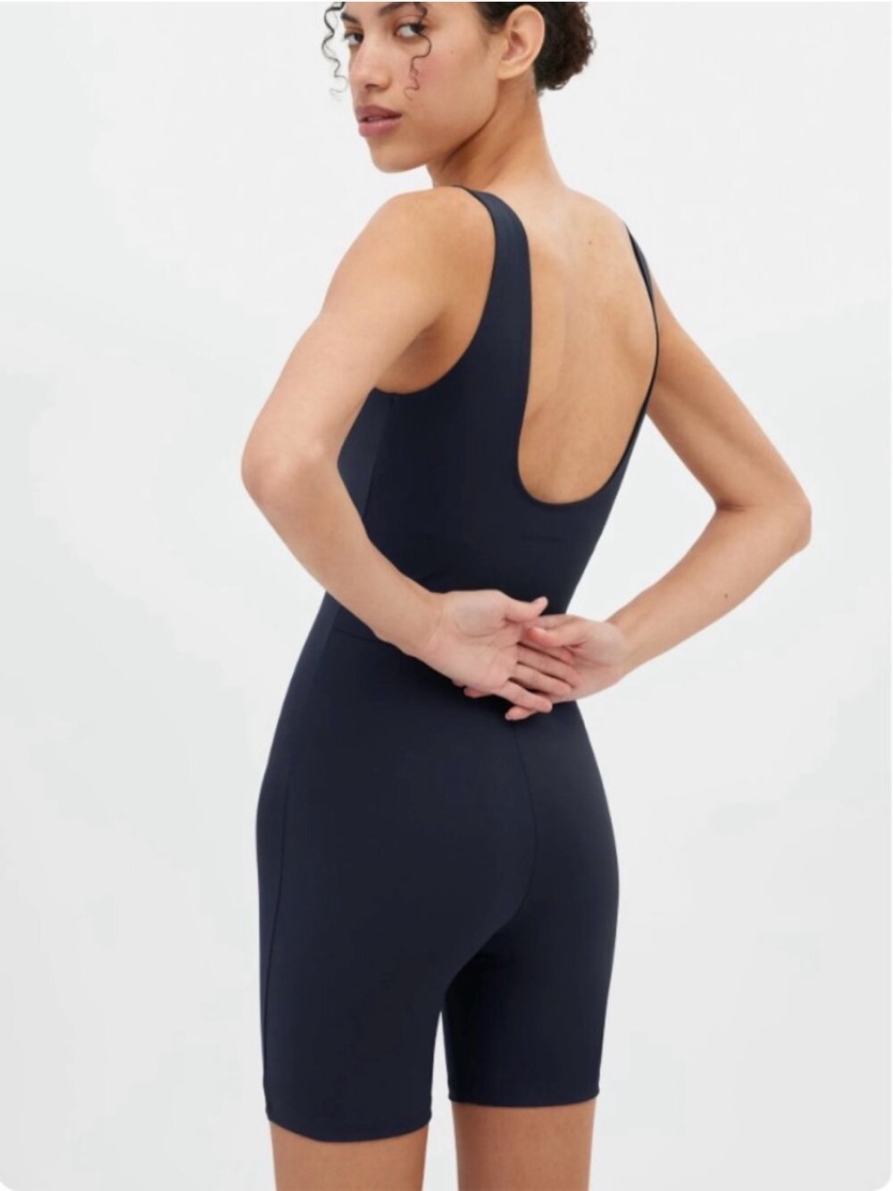 nwot Girlfriend collective bike unitard xs